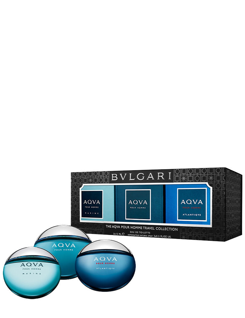 BVLGARI Parfumes The Aqua Pour Homme Travel Collection - 3x15ML