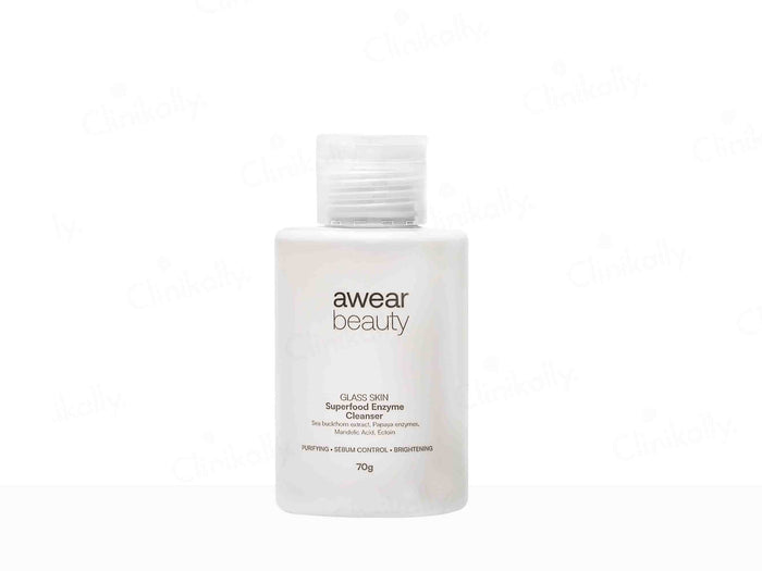 Awear Beauty Glass Skin Superfood Enzyme Cleanser 70g