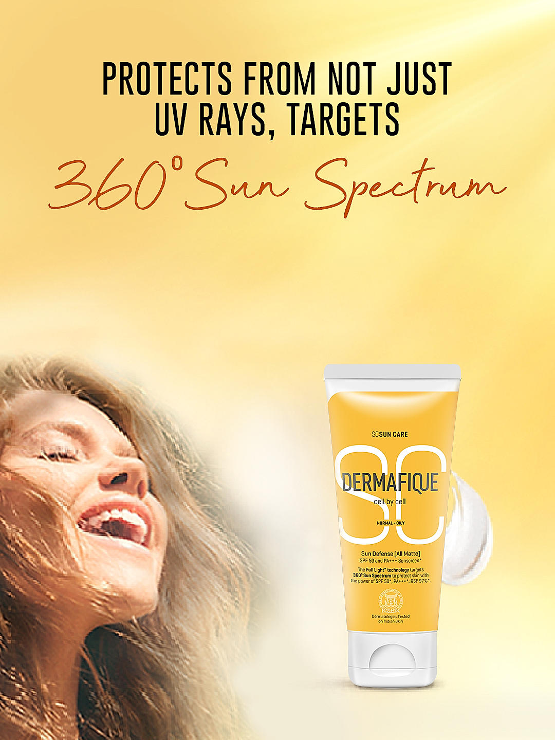 DERMAFIQUE Sun Defense SPF 50 All Matte 50g