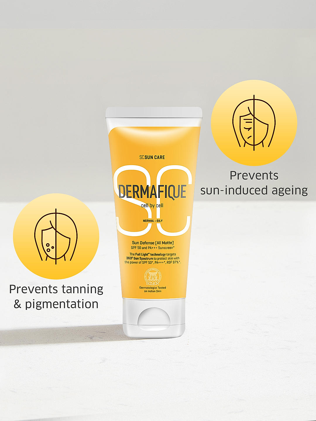 DERMAFIQUE Sun Defense SPF 50 All Matte 50g