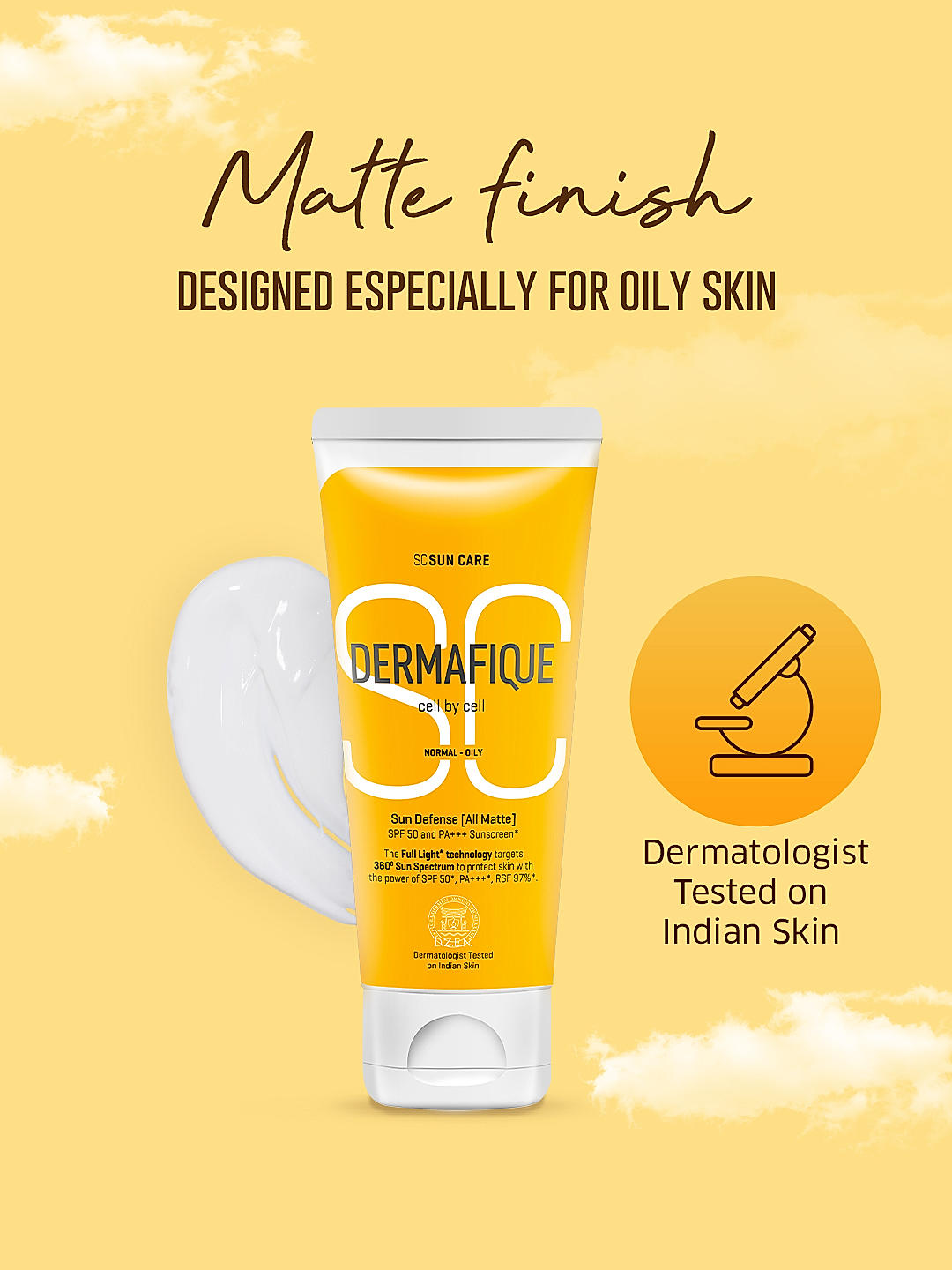 DERMAFIQUE Sun Defense SPF 50 All Matte 50g