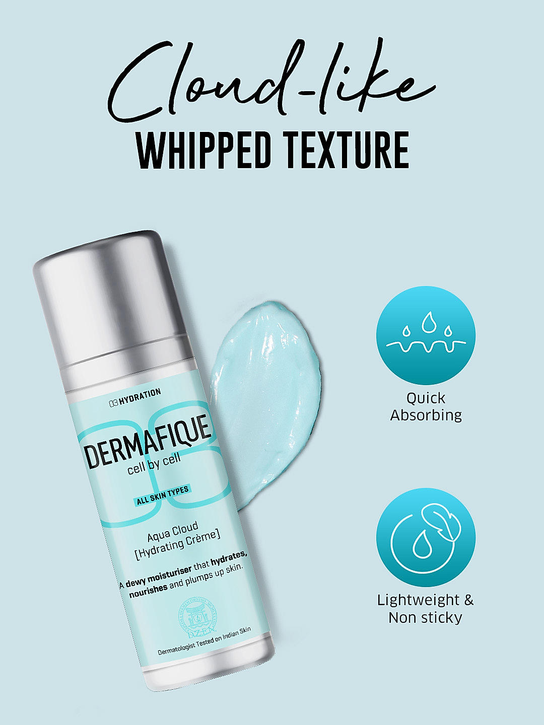 DERMAFIQUE Aqua Cloud Hydrating Crème 30g