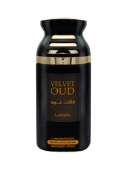 Lattafa Velvet Oud Concentrated Extra Long Lasting Perfumed Spray - 250mL