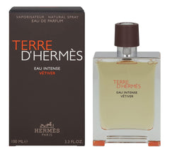 Hermes Terre Dhermes Eau Intense Vetiver / EDP Spray 3.3 oz (100 ml) (m)