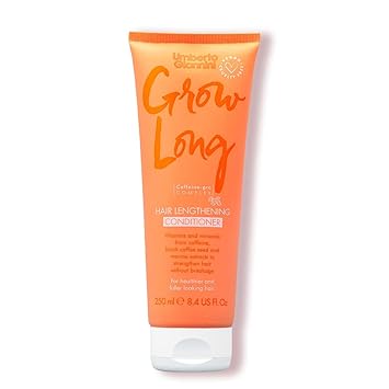 Umberto Giannini Grow Long Hair Lengthening Conditioner | For Healthier & Fuller Looking Hair | Vegan & Cruelty Free - 250 ml