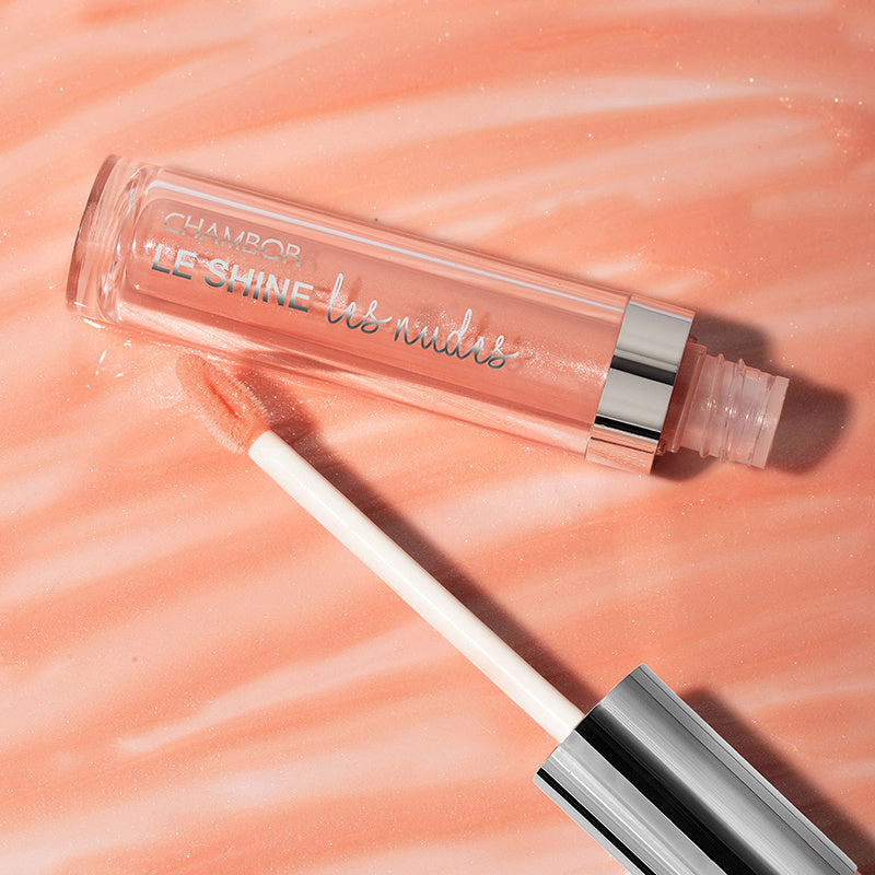 Chambor Le Shine Les Nudes Lip Gloss 206 Hint - 4.5ml