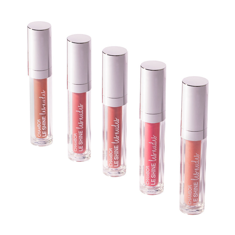 Chambor Le Shine Les Nudes Lip Gloss 206 Hint - 4.5ml