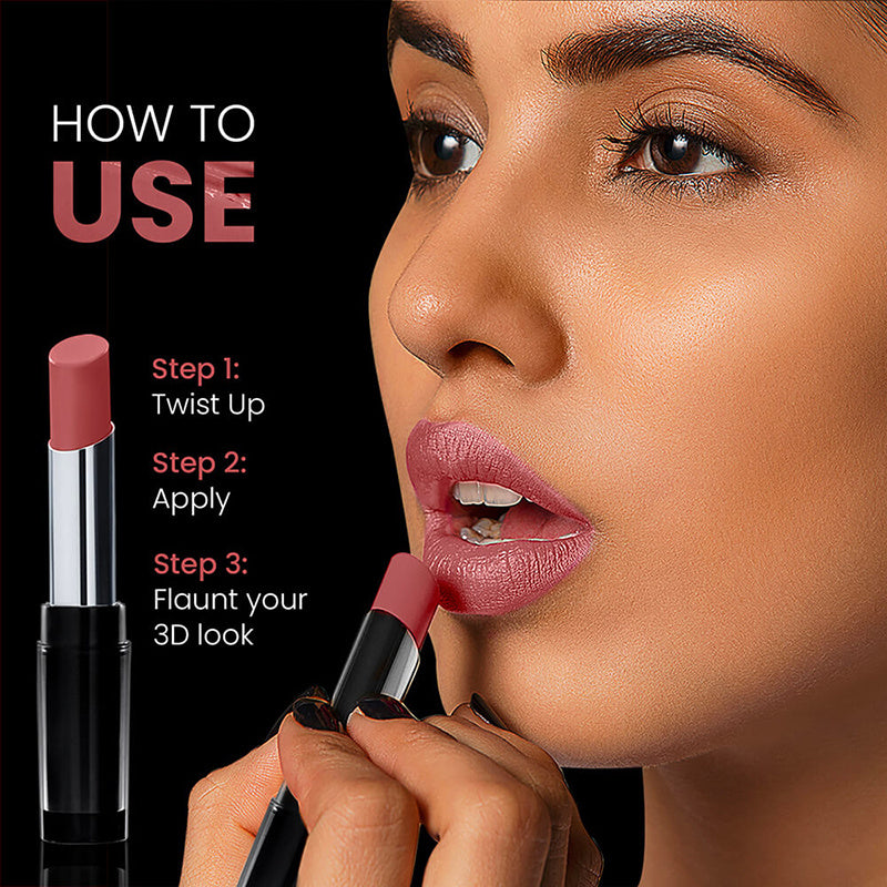 Lakme Absolute 3D Matte Lip Color 