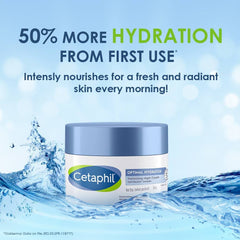 Cetaphil Optimal Hydration Replenishing Night Cream With Hyaluronic Acid For Dehydrated Skin 50g