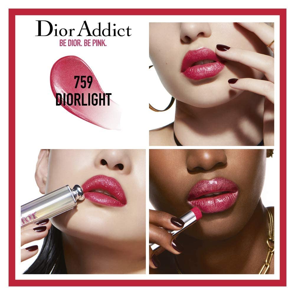 Dior Christian Addict Stellar Shine Lipstick 759 Diorlight 0.11oz