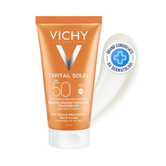 Vichy Ideal Soliel Spf 50 Mattifying Face Fluid Dry Touch 50ml