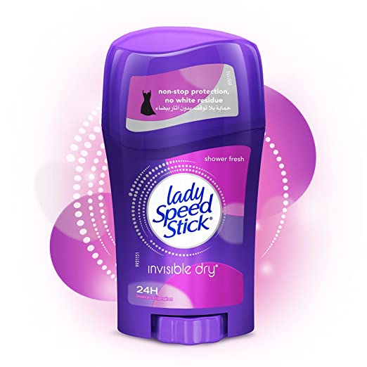 Lady Speed Stick Invisible Dry Shower Fresh Antiperspirant Deordorant  - 40g