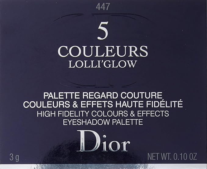 Dior 5 Coleurs Lolli'Glow Eyeshadow Palette- No. 447 Mellow Shade