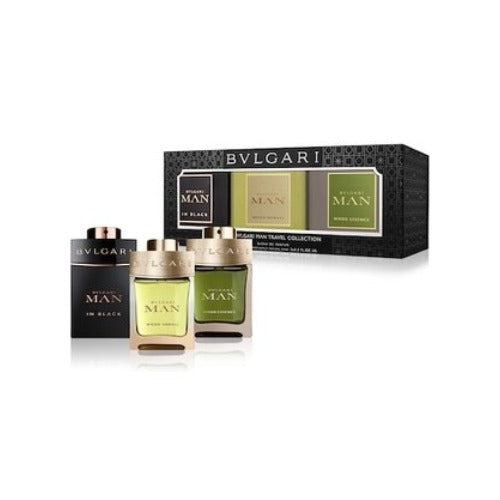 Bvlgari man 3pc miniature spray travel collection 45ml