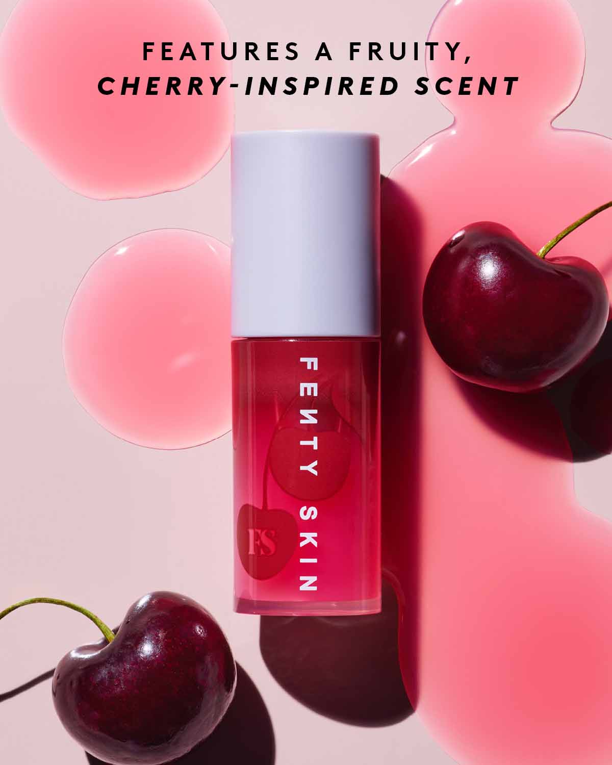 FENTY SKIN CHERRY TREAT CONDITIONING + STRENGTHENING LIP OIL - 5.6mL