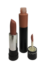 THE NUDES  Duo Matte Finish and Moisturizing Lipstick and Lip Gloss