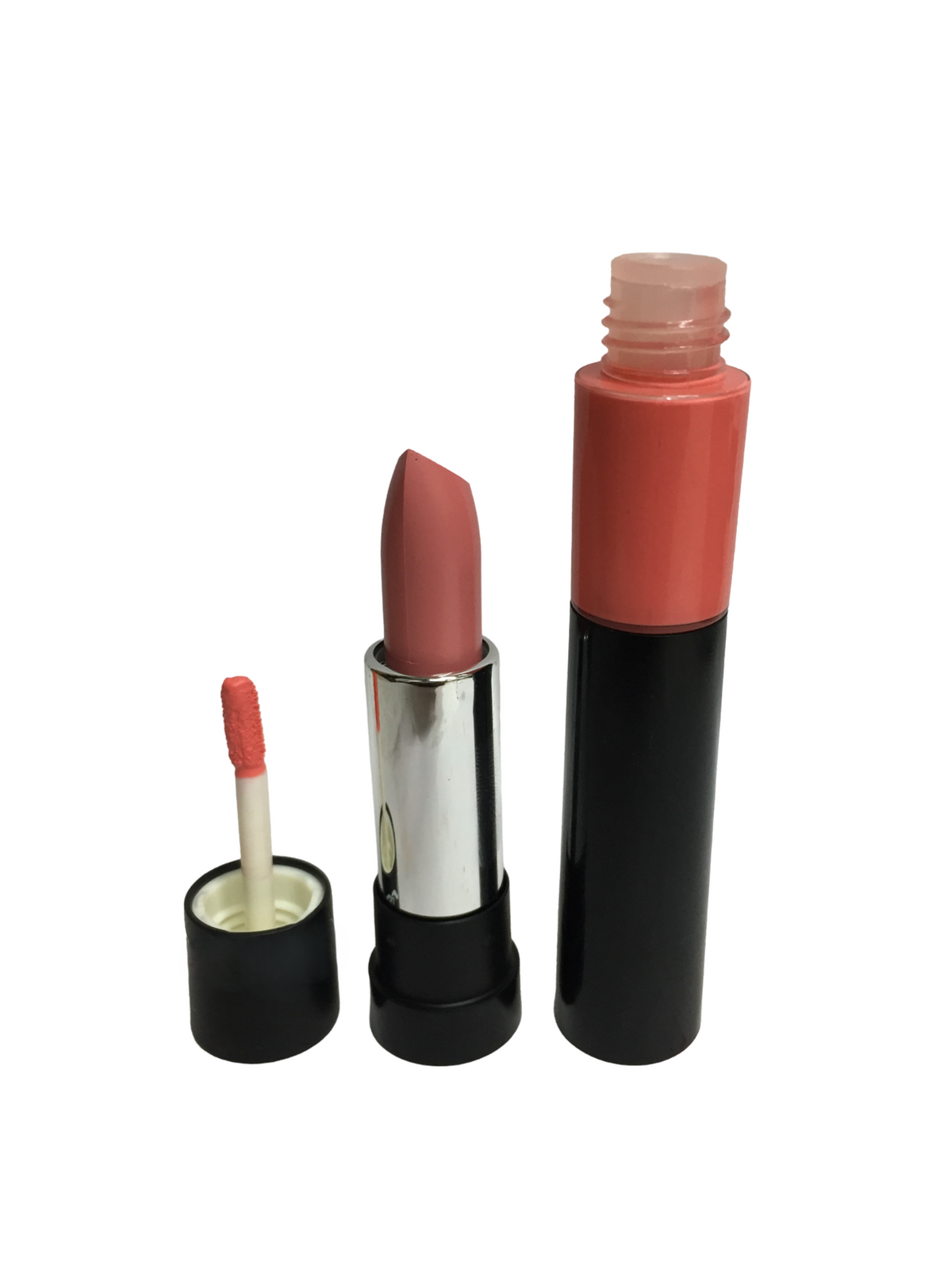 THE NUDES  Duo Matte Finish and Moisturizing Lipstick and Lip Gloss