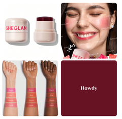 SHEGLAM Jelly-Licious Hydrating Lip & Blush Tint - 10g Howdy