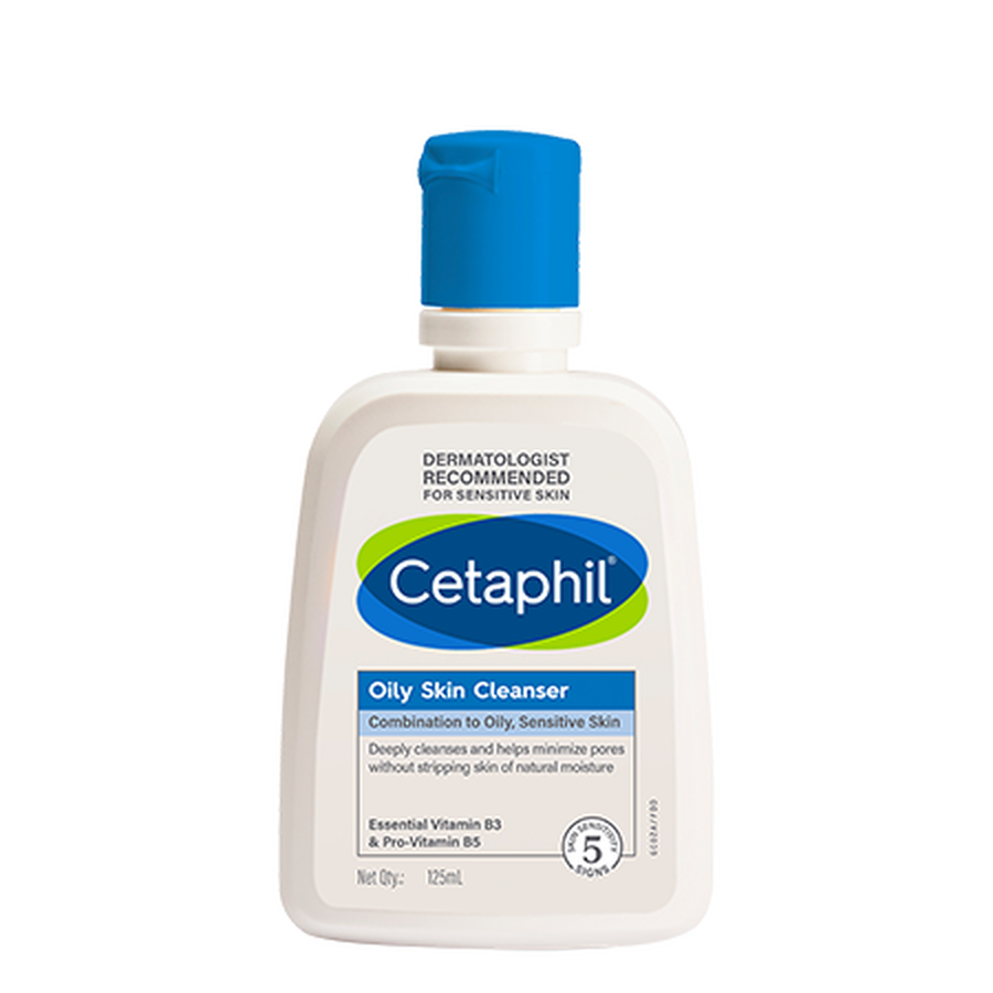 Cetaphil Oily Skin Cleanser, Daily Face Wash For Oily, Acne Prone Skin, Gentle Foaming, 250Ml