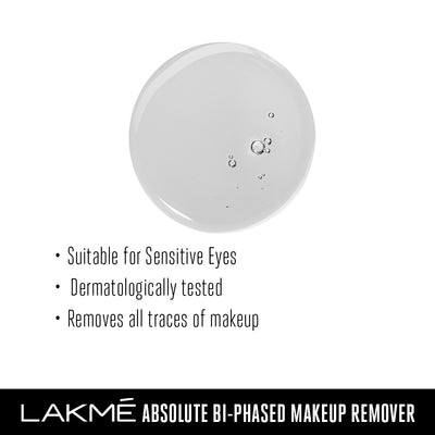 Lakme Absolute Bi Phased Makeup Remover - 60ml