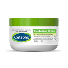 Cetaphil Moisturising Cream  250g for dry to very dry Sensitive skin, Dermatologist Recommended