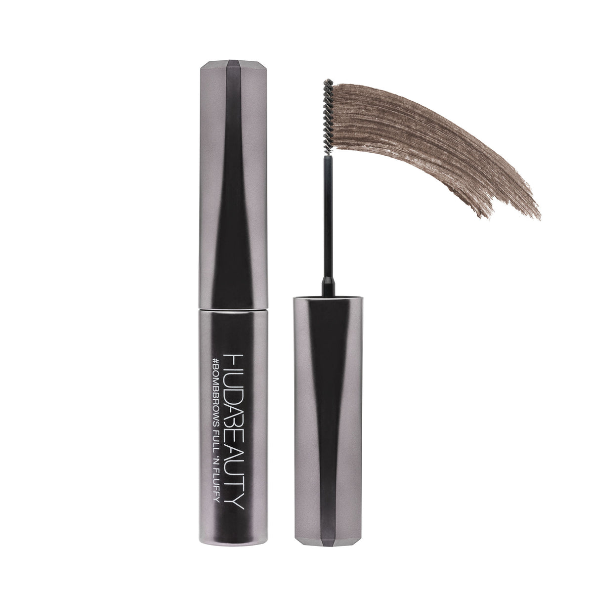 Huda Beauty #bombbrows Full'n Fluffy Fiber Gel - 5 Medium Brown - 4.5ml