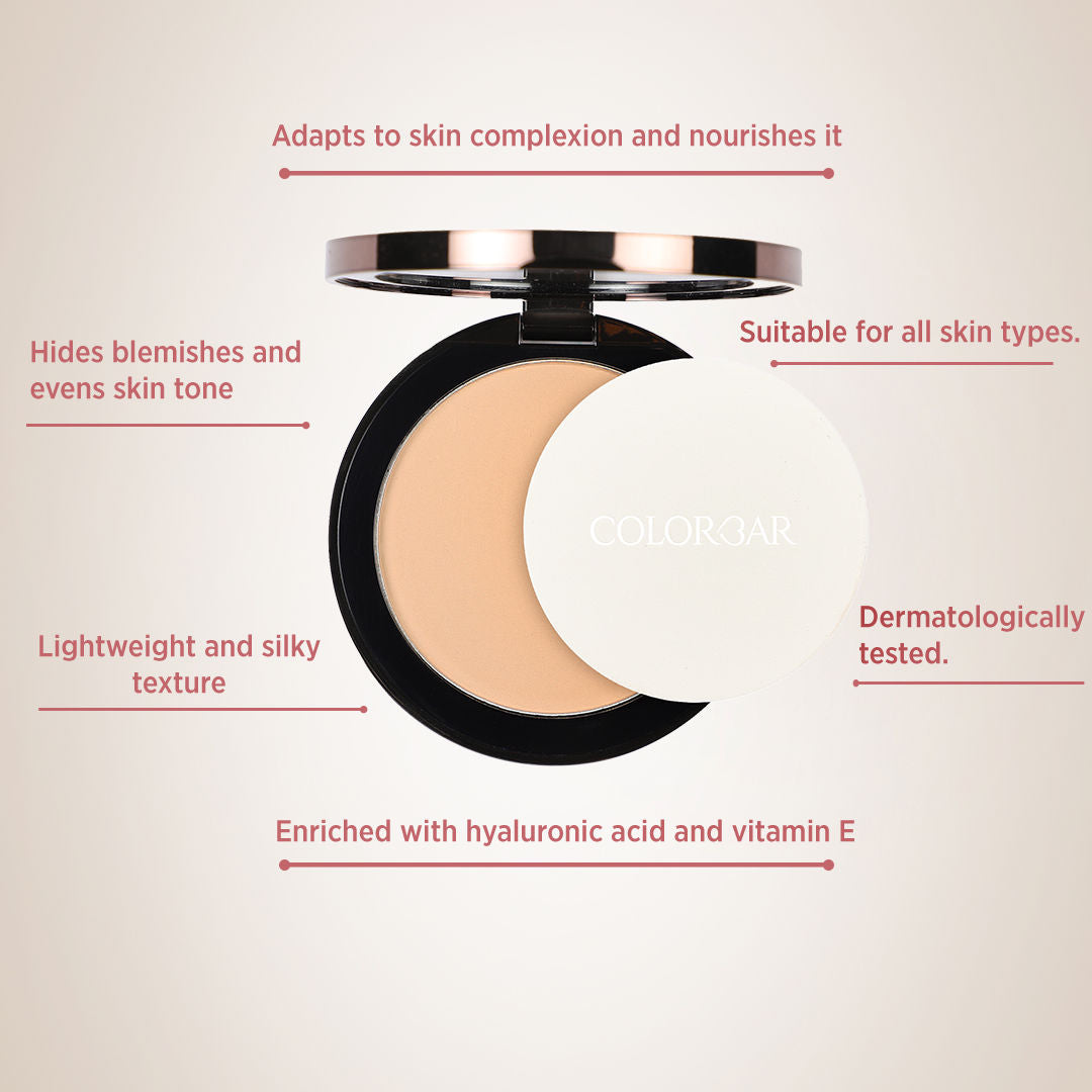 Colorbar Perfect Match Compact Nude Beige 002 - 9g