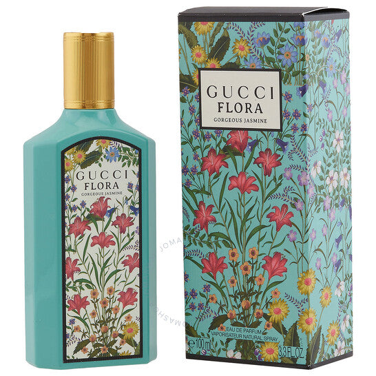 Gucci  Ladies Flora Gorgeous Jasmine EDP Spray 3.4 oz (100 ml)