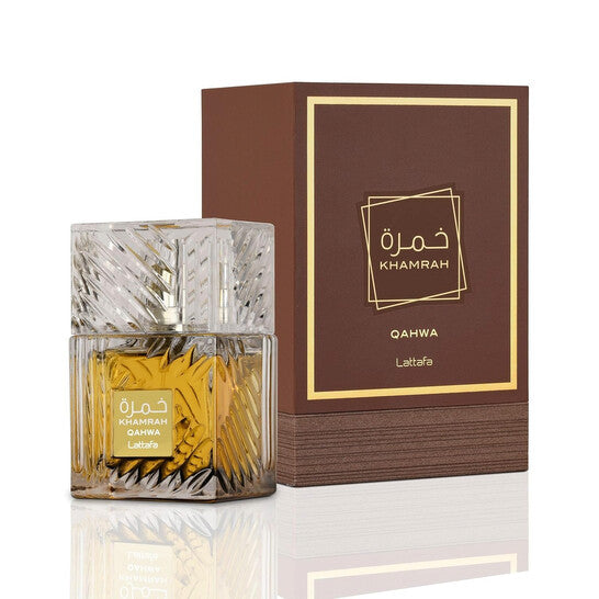 Lattafa Unisex Khamrah Qahwa EDP Spray 3.4 oz Fragrances