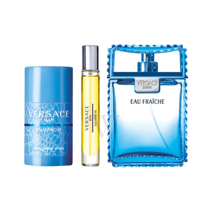 Versace Men's Eau Fraiche Fragrances Gift Set