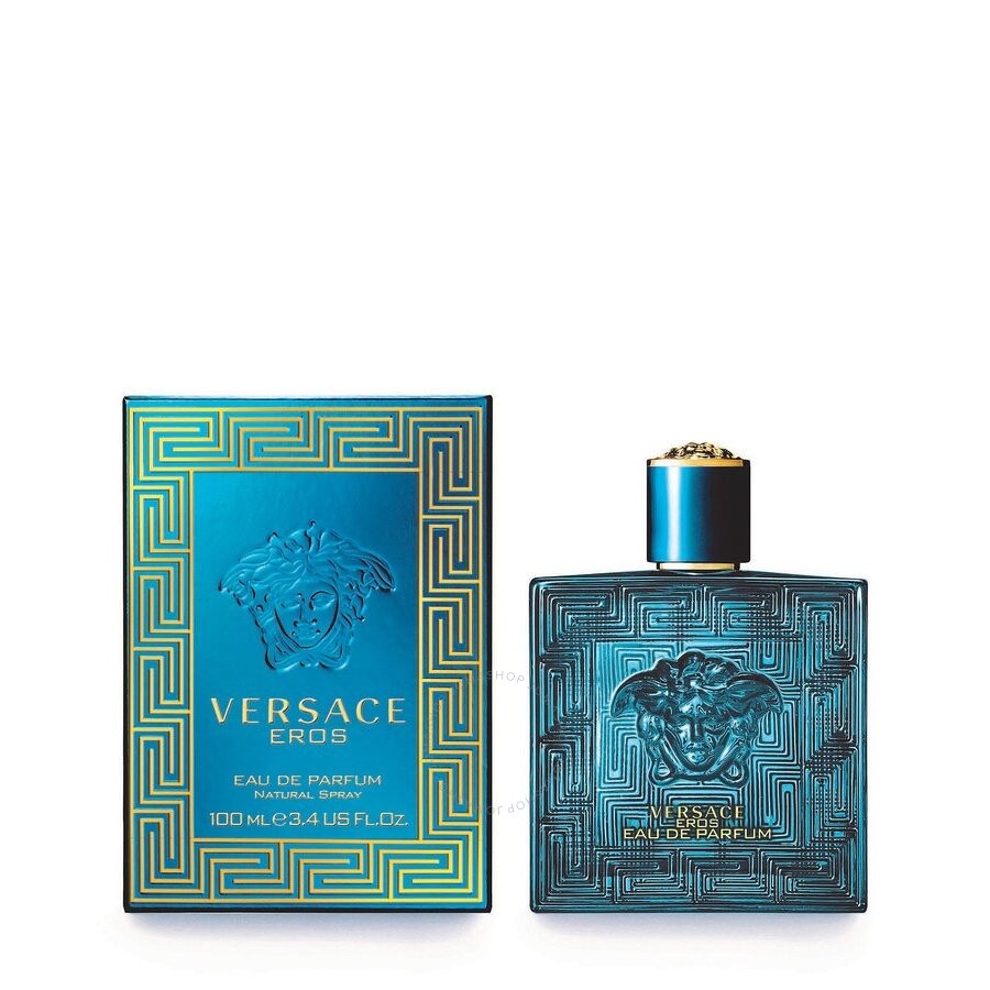 Versace  Men's Eros EDP Spray 3.4 oz (100 ml)