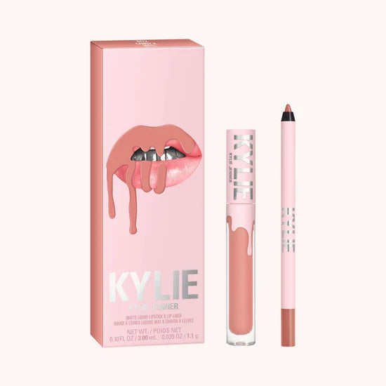 KYLIE MATTE LIQUID LIPSTICK & LIP LINER ( 802 CANDY K MATTE ) - 3ML