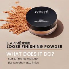 LAKMÉ ABSOLUTE LOOSE FINISHING POWDER IVORY - 8g