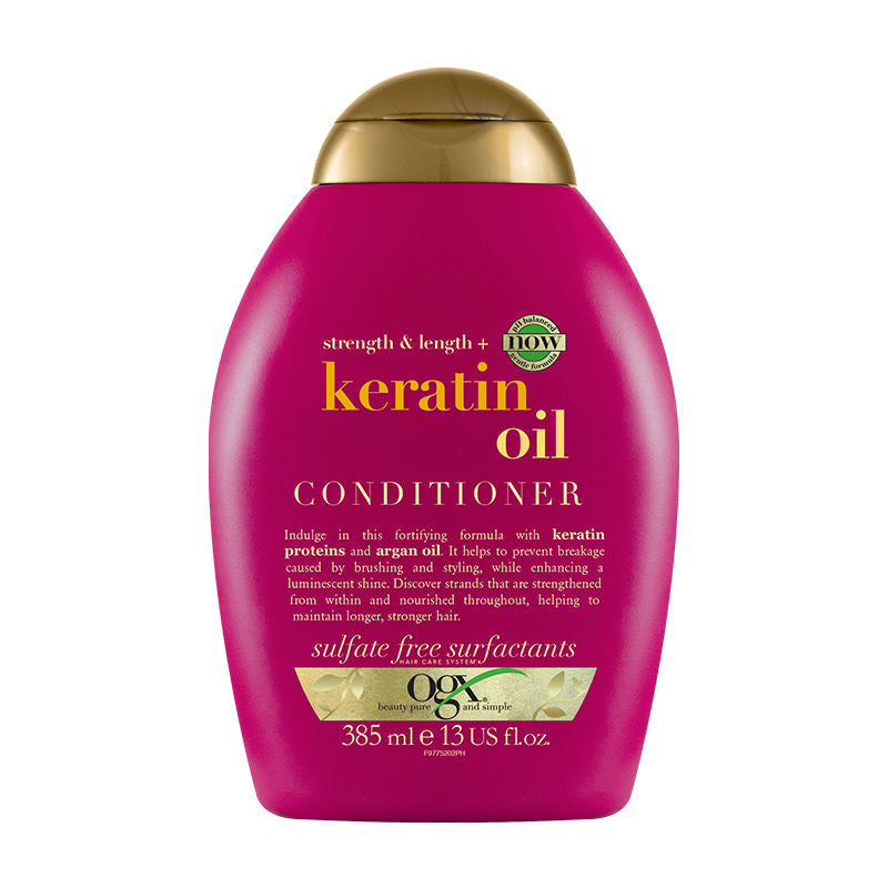 OGX Strength & Length Keratin Oil Conditioner - 385ml