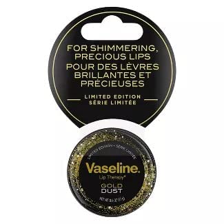 Vaseline Lip Therapy Gold Dust Lip Balm - 17G