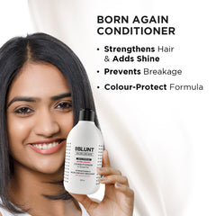 BBLUNT Born Again Conditioner with Quinoa & Keratin for Stressed Hair – 250g