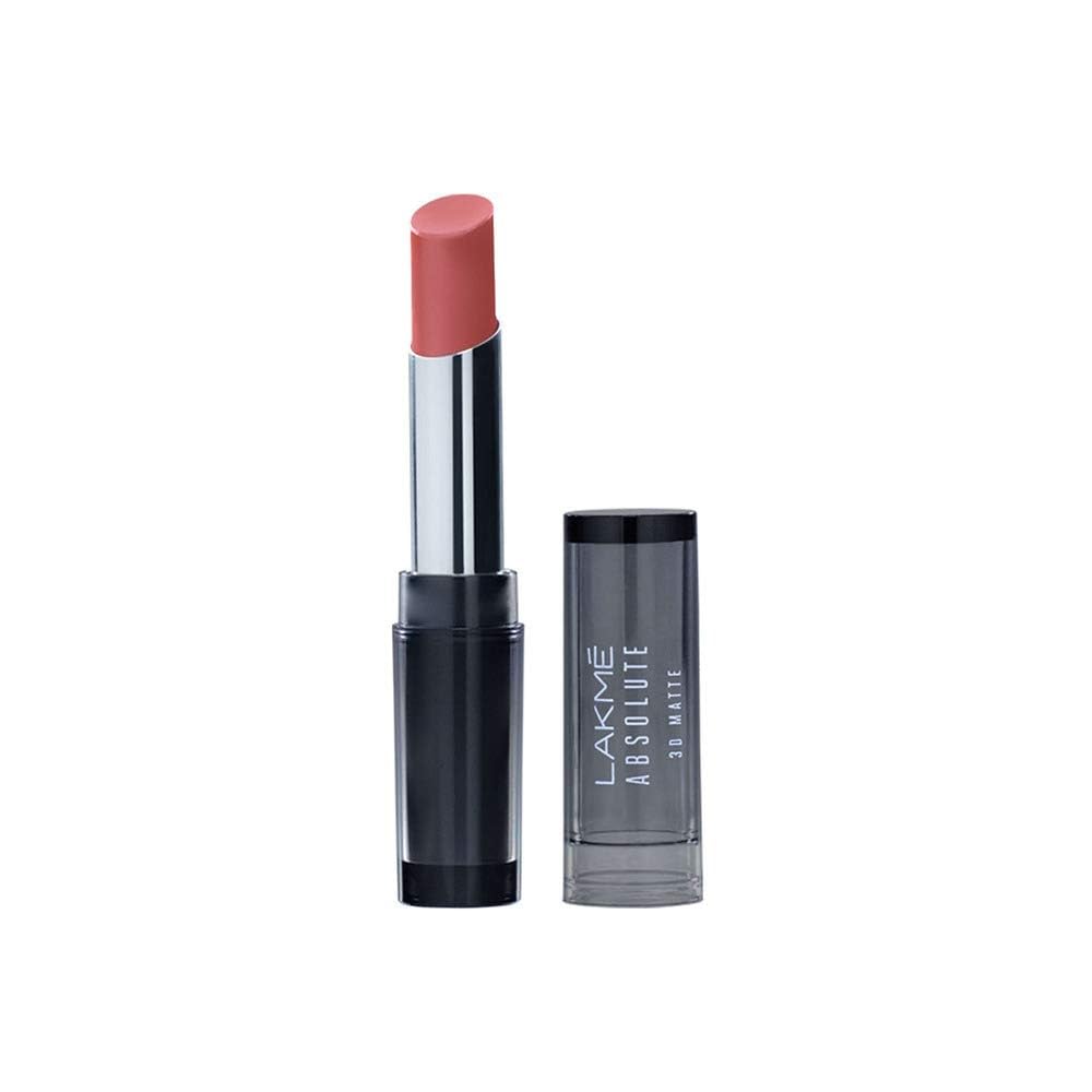 Lakmé Absolute 3D Matte lip color Elegant Pink, 3.6 g