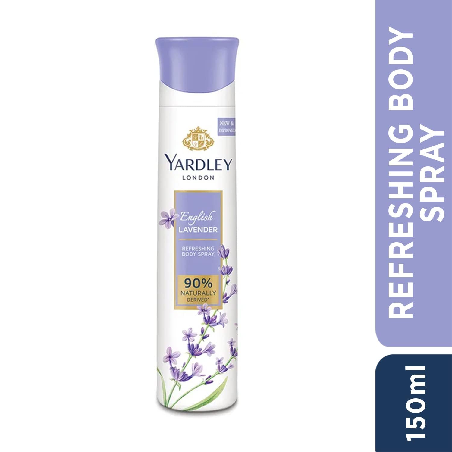 Yardley London English Lavender Refreshing Deodorant Body Spray For Women - 150ml