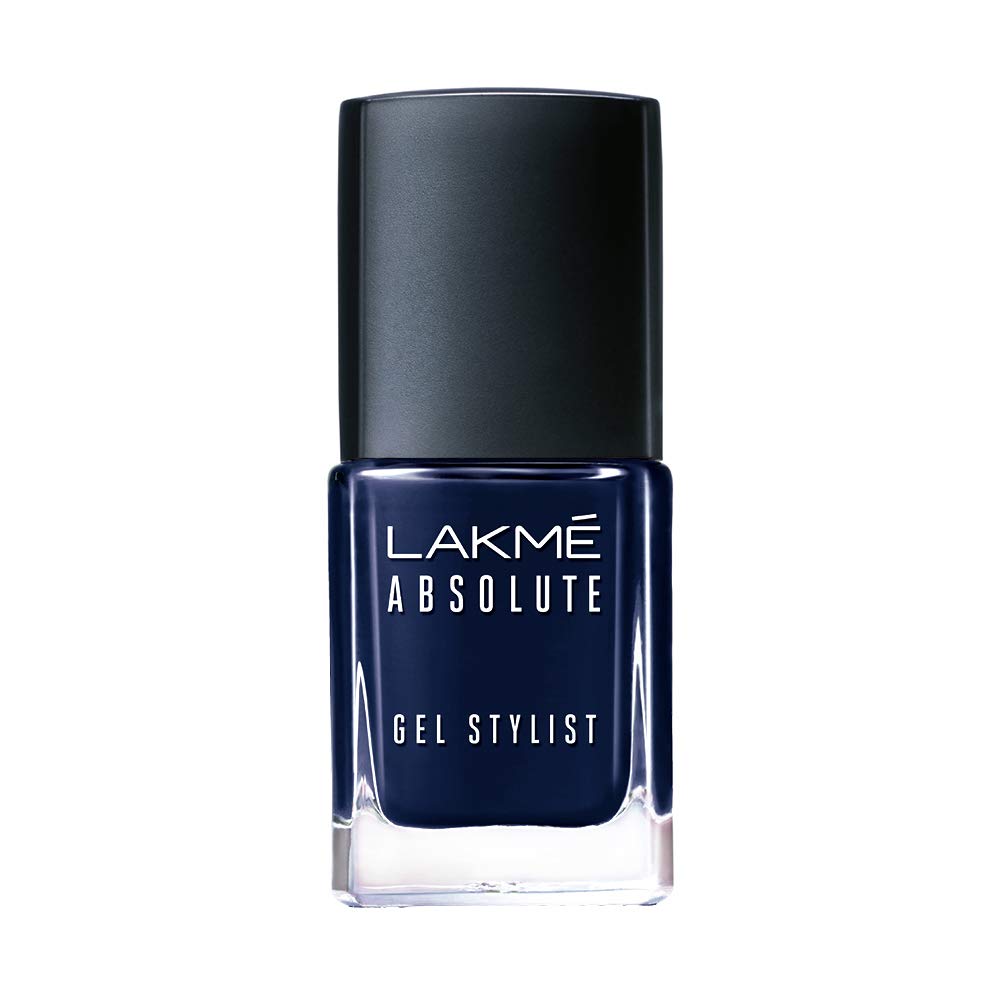 Lakmé Absolute Gel Stylist Nail Color, Deep Sapphire - 12ml