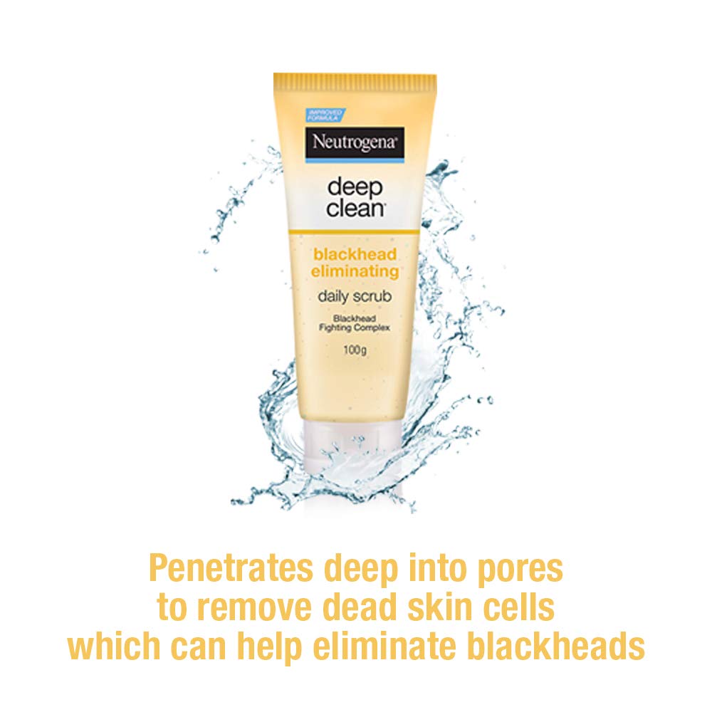 Neutrogena Deep Clean Blackhead Eliminating Daily Scrub 100g