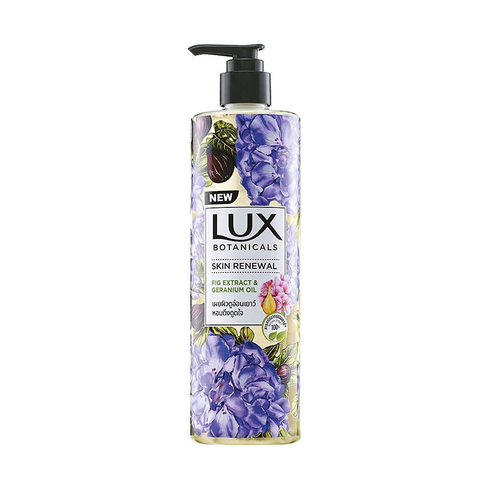 Lux Botanical Skin Renewal Fig Extract & Geranium Oil Body Wash - 450ml