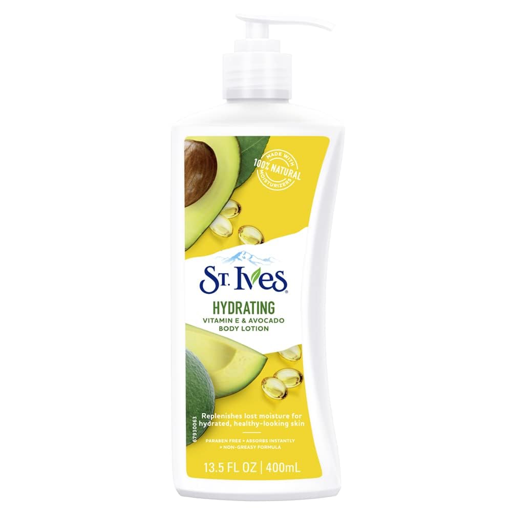 St. Ives Hydrating Vitamin E & Avocado Body Lotion - 400ML