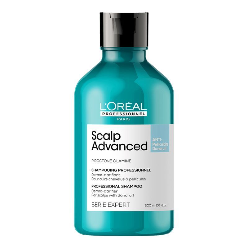 L'Oreal Professionnel Scalp Advanced Anti-Dandruff Dermo-Clarifier Shampoo - Formerly Instant Clear - 300ML