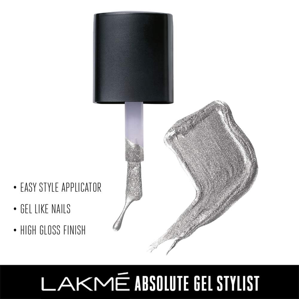 Lakme Absolute Gel Stylist Nail Color - Diva - 12ml