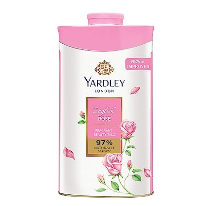 Yardley London English Rose Perfumed Talc for Women - 250g