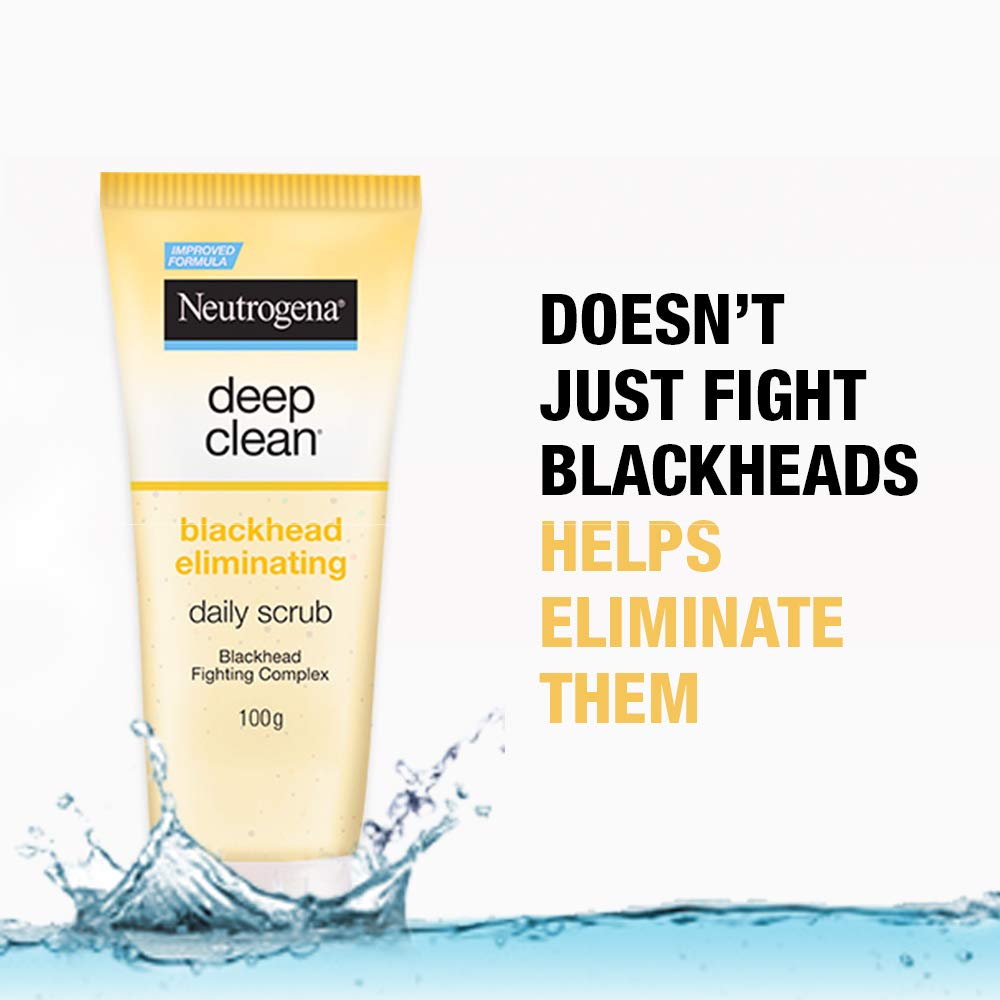 Neutrogena Deep Clean Blackhead Eliminating Daily Scrub 100g