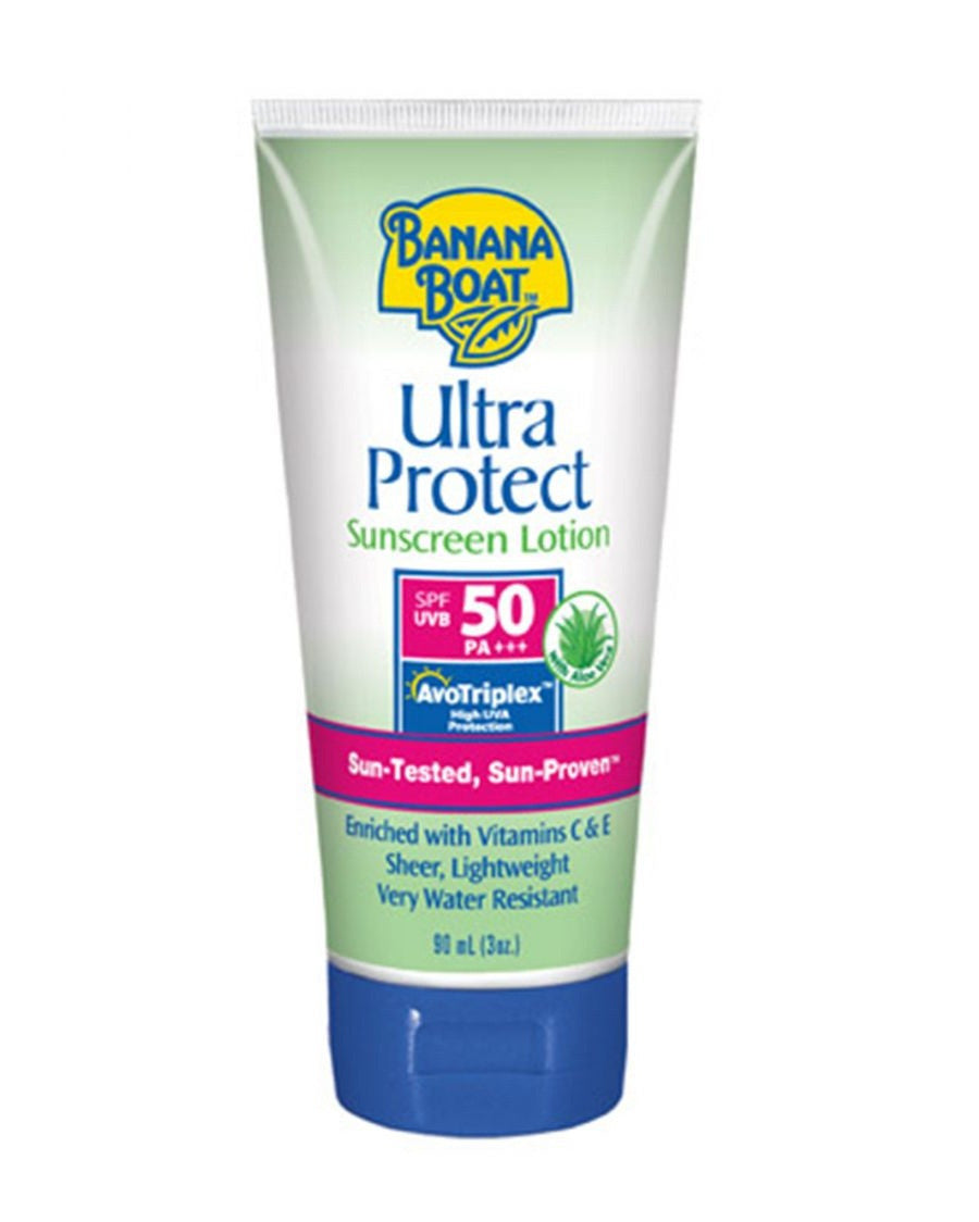 Banana Boat Ultra Protect Sunscreen Lotion Spf-80 Uvb Pa+++Sun Tasted,Sun Proven Withaloe Vera - Kunchals