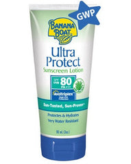 Banana Boat Ultra Protect Sunscreen Lotion Spf-80 Uvb Pa+++Sun Tasted,Sun Proven Withaloe Vera - Kunchals