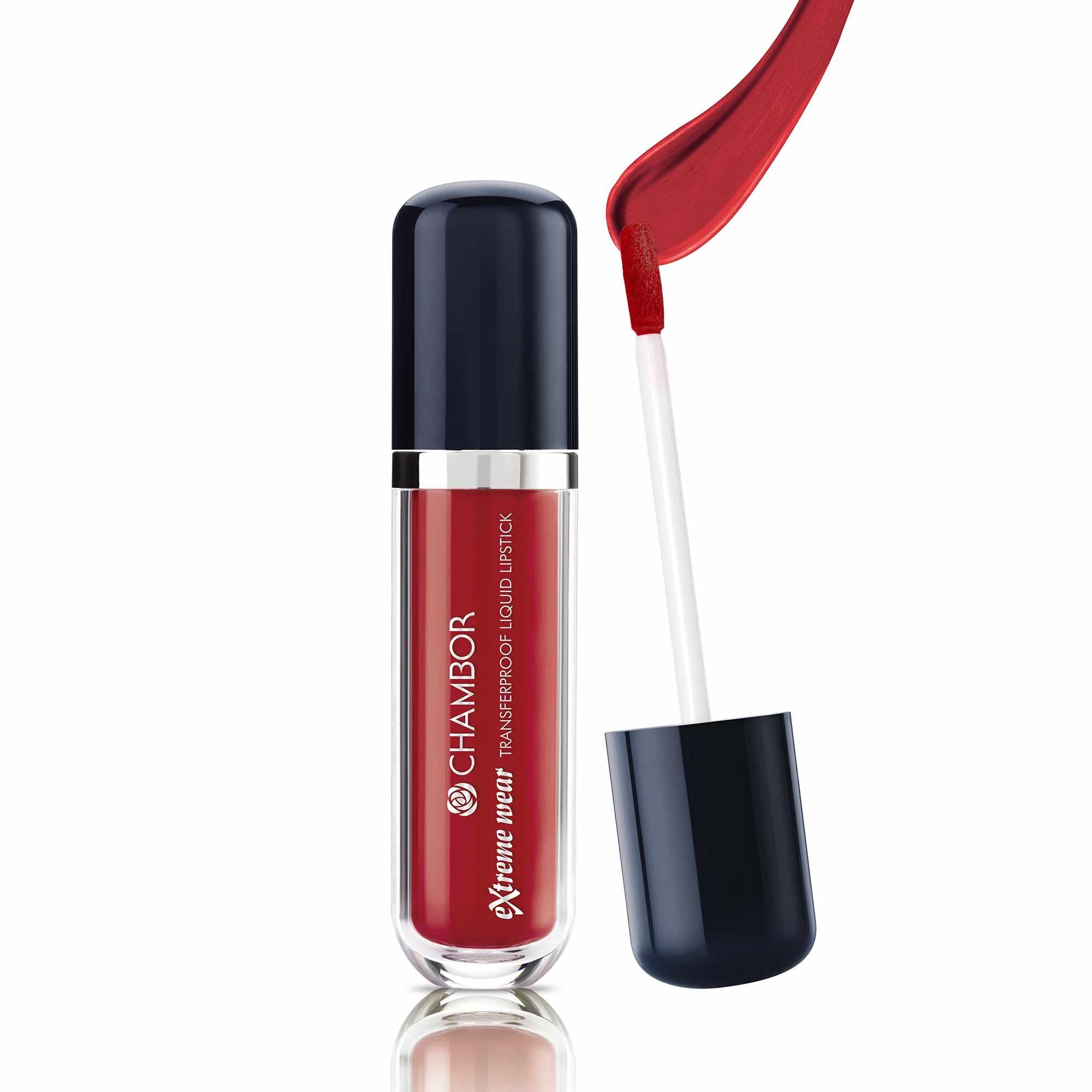 Chambor Extreme Wear Transferproof Liquid Lipstick - Oh My Rouge#435