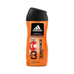 Adidas Team Force 3in1 Body, Hair And Face Shower Gel For Men - 250ml